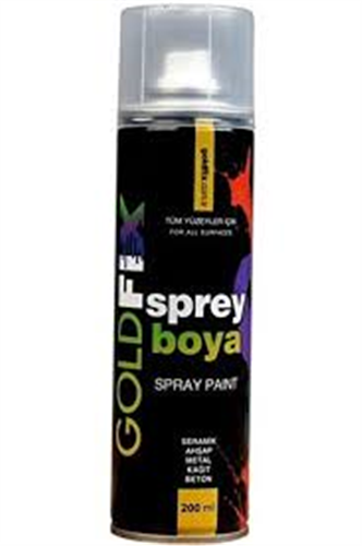 GOLDFİX SPREY BOYA 225 ML KIRMIZI